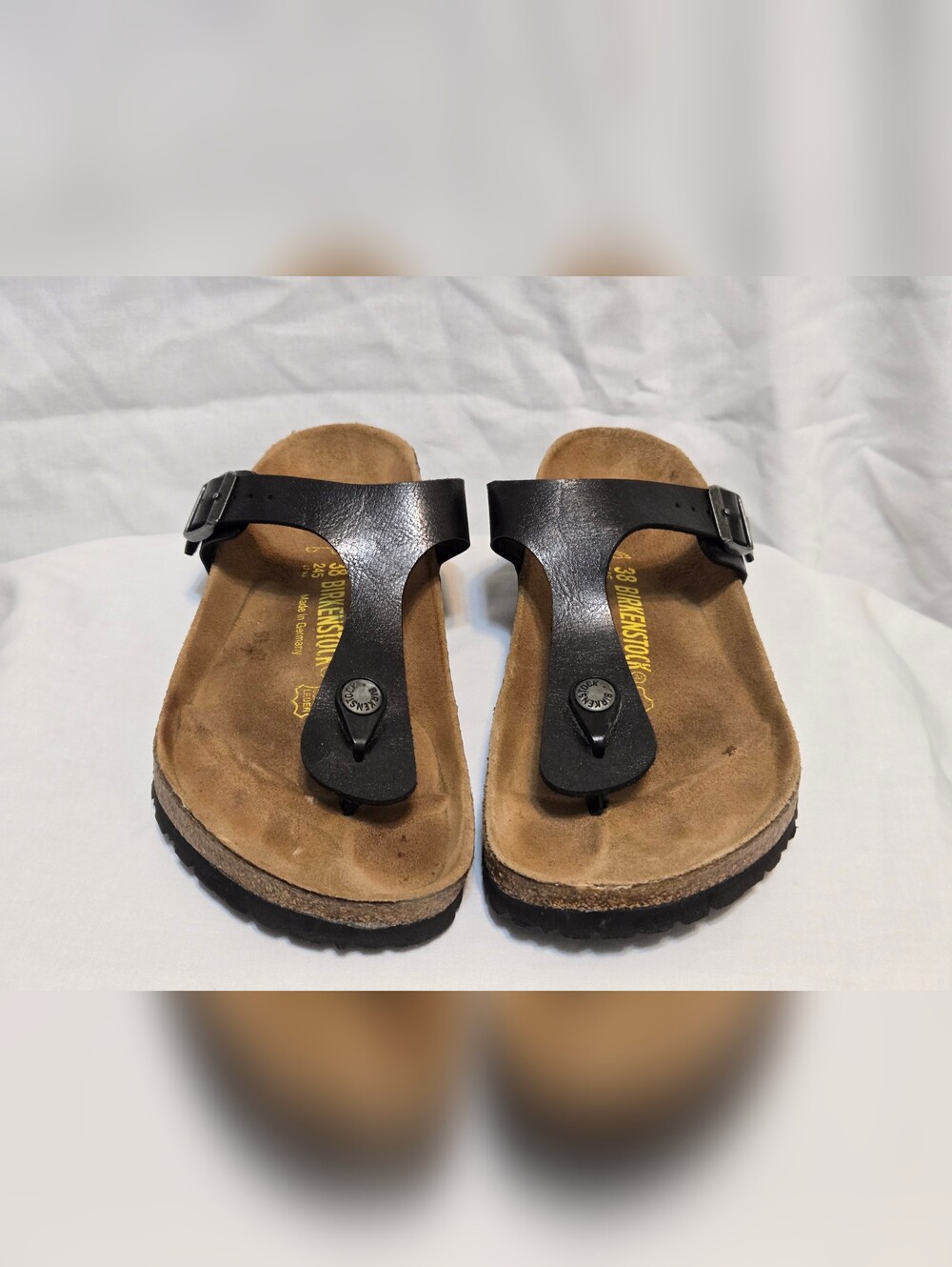 Birkenstock Gizeh Womens Graceful Licorice Sandals Sz 38 245 US 7-7.5 - Picture 3 of 12